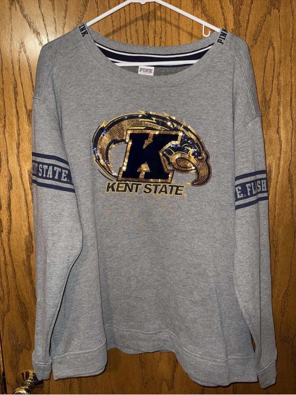Victoria’s Secret Bling Kent State Pullover Sweatshirt- Size Large